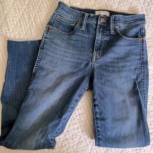 Madewell 10” High Rise Skinny Jeans